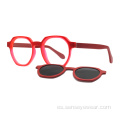 Fashion TR90 Magnetic UV400 Clip polarizado en gafas de sol